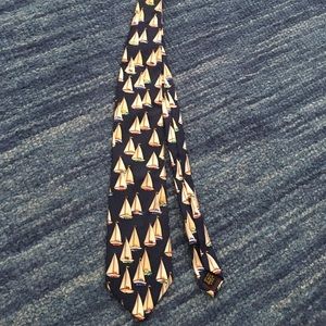 Alynn sailboat tie